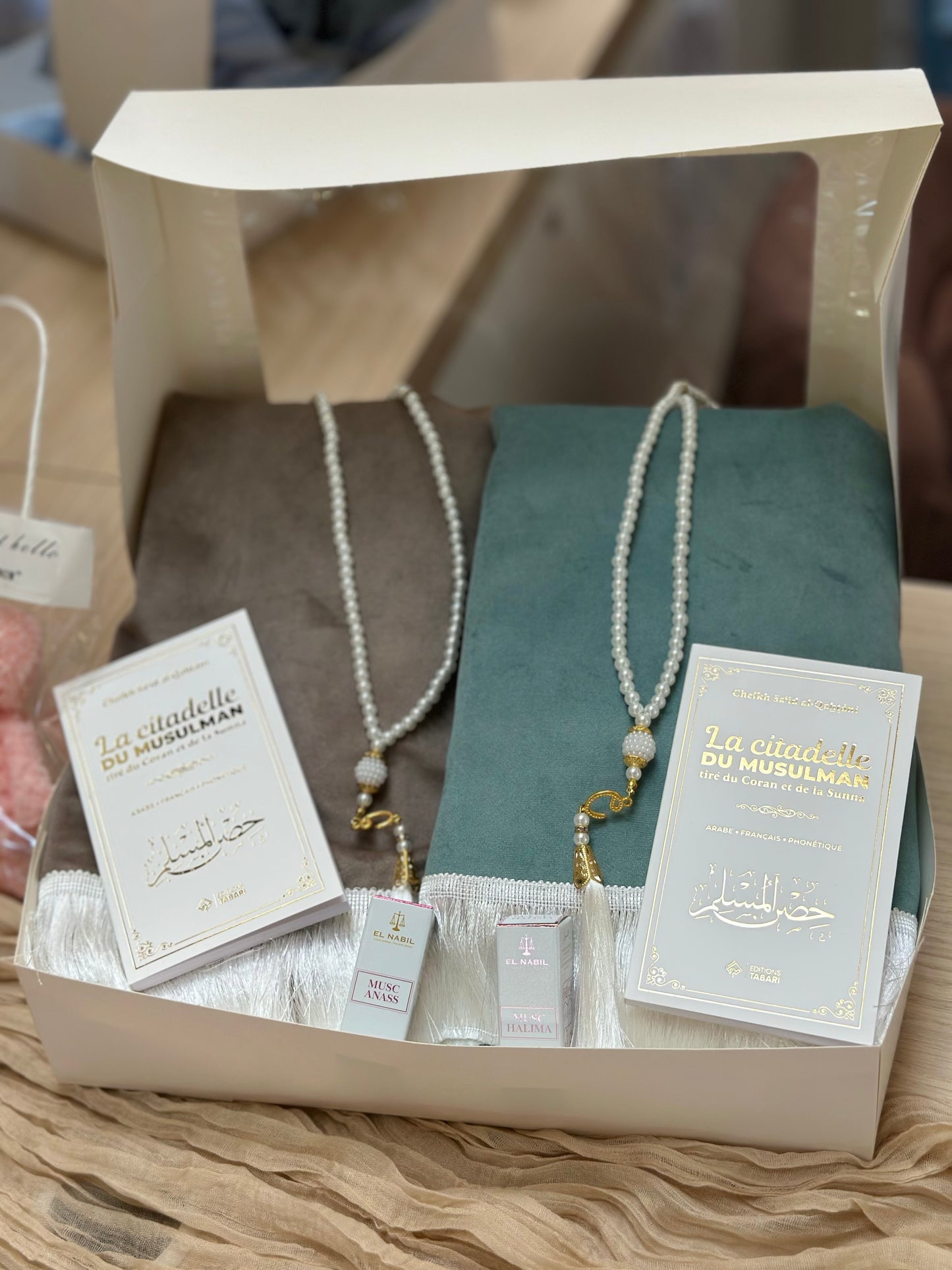 Coffret Duo personnaliser brodé