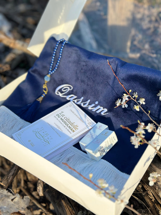 Coffret,Tapis de prière personnaliser