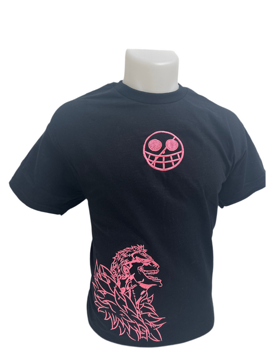 Tee-shirt Dolflamingo Broder Rose