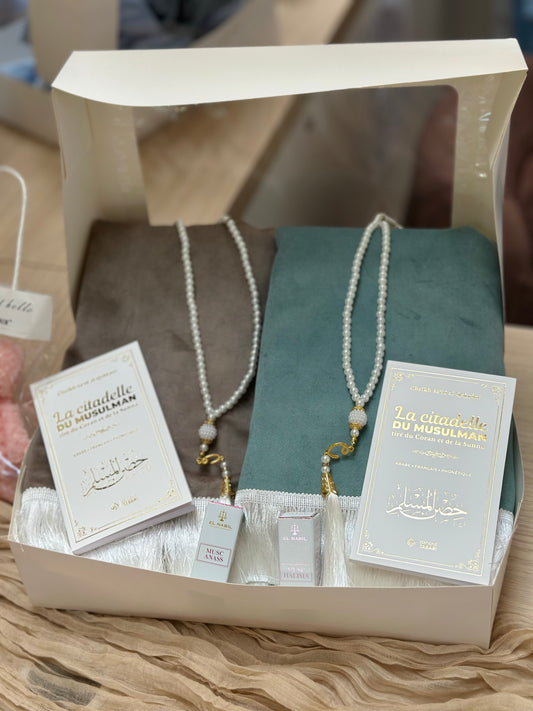 Coffret Duo personnaliser brodé