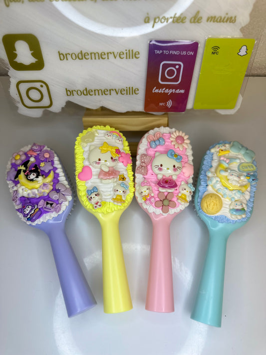 Brosse à cheveux unique