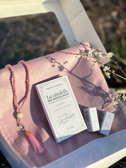 Coffret , tapis de prière personnaliser