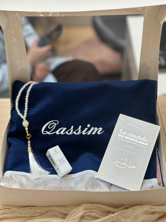 Coffret Duo personnaliser brodé